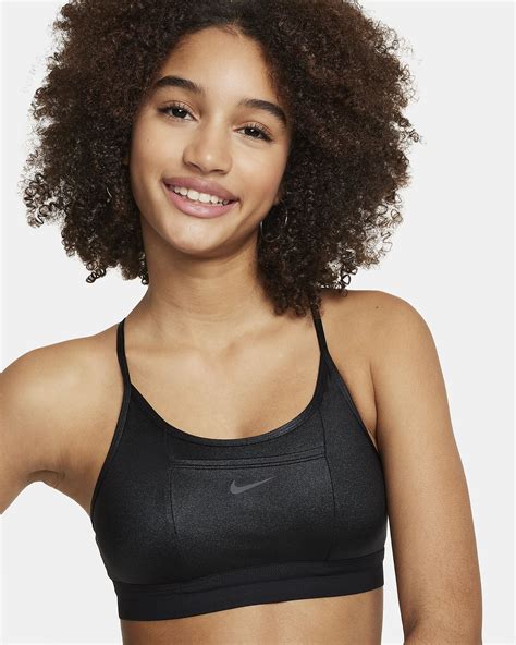 nike indy bra s zwart|nike adjustable sports bra.